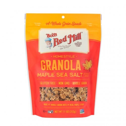 Bob's Red Mill GF Home-style Maple Sea Salt Granola 312g 