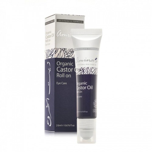 aminas  Organic Caster Oil Roll On 20ml