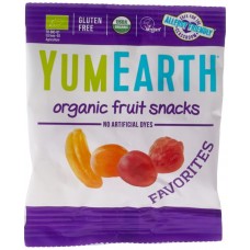 YUM EARTH Organic Fruit Flavor Gummies 50g 