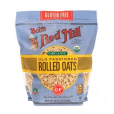 Bobs Red Mill Organic GF Old Fashioned Rolled Oats 907g