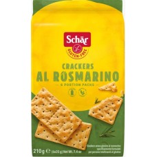 schar GF Rosemary Crackers 210g 