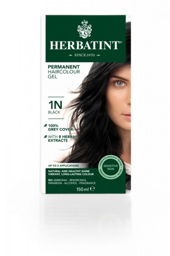 HERBATINT Hair Colour 1N Black 150ml 