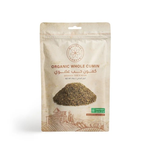 HOLISTIC CORNER Organic Whole Cumin 50g 