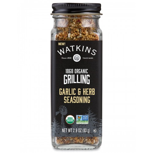 WATKINS Organic Garlic & Herb Seasoning 83g 