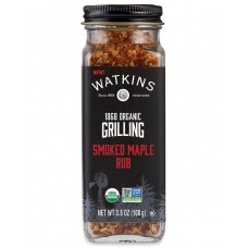 WATKINS Organic Grilling Smoked Maple Rub 108g 