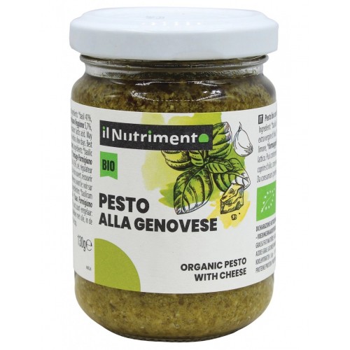 IL Nutrimento Organic Basil Pesto with Cheese 130g