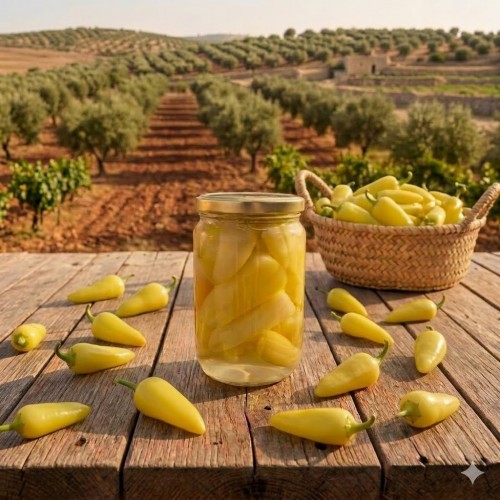 Organic Jalapeno Pickles /700g 
