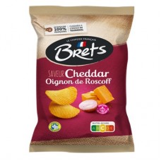 BRets GF Potato Chip with Roscoff Onion Cheddar 125g  
