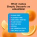 Simply Desserts GF Sugar-Free Orange Plant Based Jel Dessert 20g 