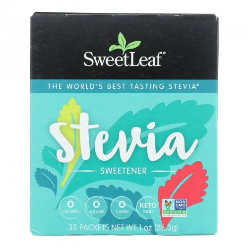 Sweet Leaf  Stevia Sweetener 35 Packets 