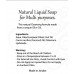 Natural Hand Liquid Soap (Unscented) 500ml