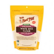 Bob's Red Mill  Organic GF White Rice Flour 680g 
