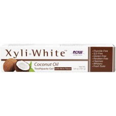 NOW Coconut Oil Toothpaste 181g 