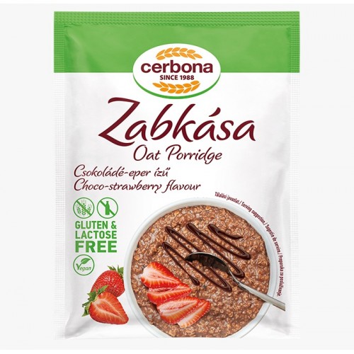 Cerbona  GF Oat Porridge Choco Strawberry Flavor 50g 