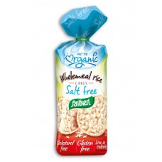 SANTIVERI Organic GF Whole-Meal Rice Cakes (Salt-Free) 130g SANTIVERI Organic GF Whole-Meal Rice Cakes (Salt-Free) 130g