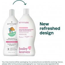 Attitude Baby Bottle Free Fragrance Dish washing Liquid 700ml