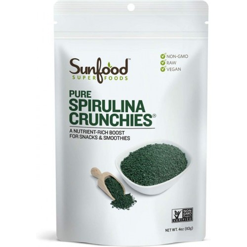 Sunfood Spirulina Crunchies 113g