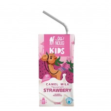 Noug Lactose-Free Camel Milk Strawberry Flavor 125ml 