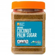 BETTER BODY FOODS Organic Coconut Palm Sugar 680g 