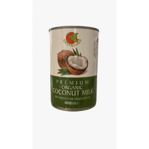 GREEN SHOP Organic Coconut Milk 400ml