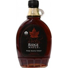Rocky Ridge Organic Maple Syrup 365ml Dark Color Rich Taste 