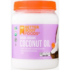 BETTER BODY FOODS Virgin Organic Coconut Oil 1.6L