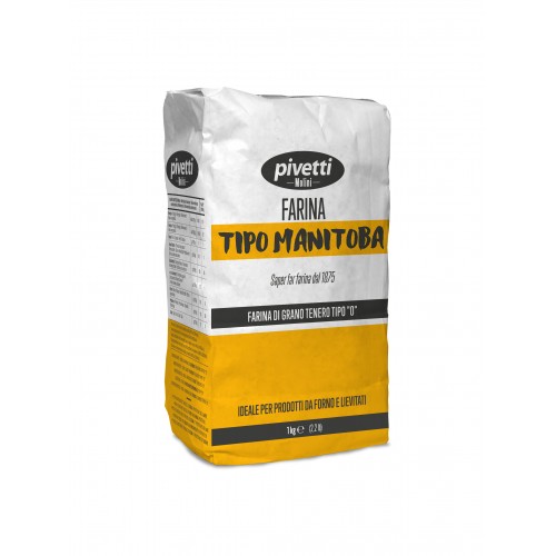 pivetti  Manitoba Soft Wheat Flour (Type 0) 1kg 