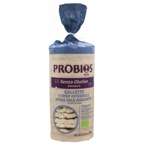 PROBIOS Organic Rice Cakes Without Salt 100g