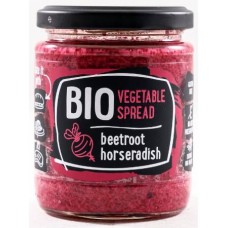 RUDOLFS Organic Vegetable Spread with Beetroot & Horseradish  235g