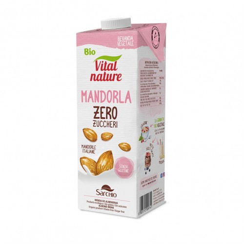 Sarchio Organic Zero-Sugar Almond Drink 1L
