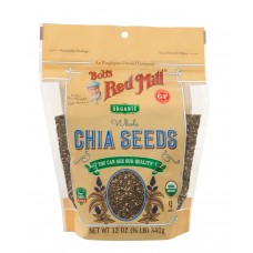 Bob's Red Mill GF Organic Whole Chia Seeds 340 g