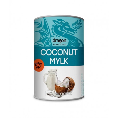 Dragon Organic Coconut Milk 400ml (17% Fat)