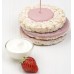 FIORENTINI GF Rice Cakes Yoghurt and Strawberry Flavor 100g 
