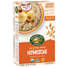 NATURES PATH Organic GF  Oatmeal (8 Packets/320g)