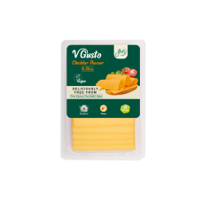 V Gusto GF Cheddar Flavor Slices 200g