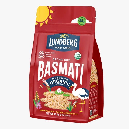 Lundberg Organic GF California Brown Basmati Rice 907g