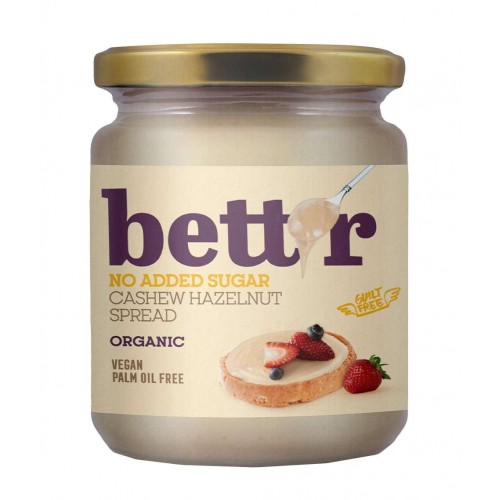 bettr Organic GF White Choc Spread (Cashew & Hazelnut Spread) 250g