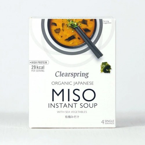 Clearspring Organic Japanese  Miso Instant Soup 40g