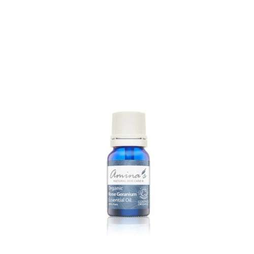 aminas  Organic  Rose Geranium Oil 10ml