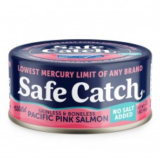 Safe Catch Wild Pink Salmon skinless and boneless ( No Salt Added ) 142 g