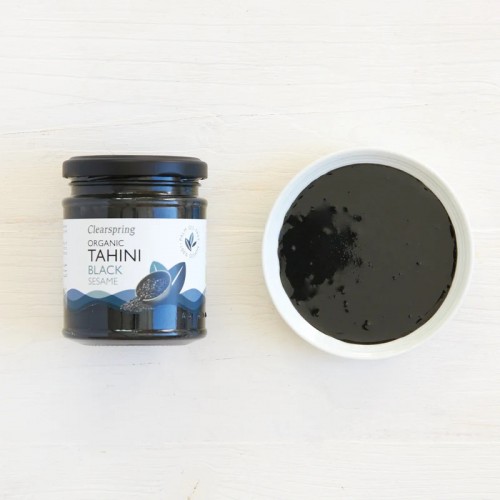 Clearspring Organic Black  Sesame Tahini 170g 