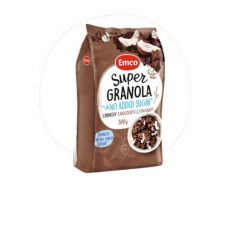 Emco Super Granola with Chocolate & Coconut (No-Added-Sugar) 500g 