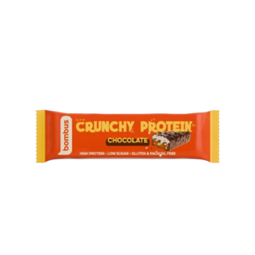 bombus GF Crunchy Protein Bar with Chocolate 50g