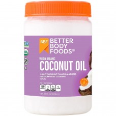 BETTER BODY FOODS Virgin Organic Coconut Oil 828ml