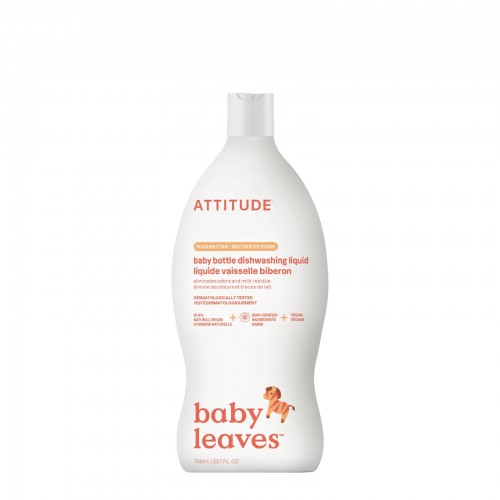ATTITUDE Baby Bottle Pear Nectar Dishwashing Liquid 700ml 