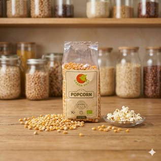 Green Shop Organic Popcorn 500g (Exp:end of December) 