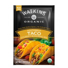 WATKINS Organic Taco Gourmet Seasoning Mix 28g 