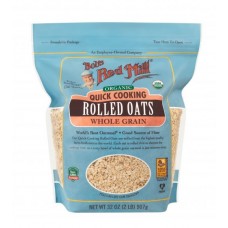 Bob's Red Mill Organic Quick Oat Rolled 907g