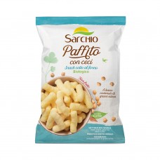 Sarchio Organic GF Salty Snack with Chickpeas 35g 