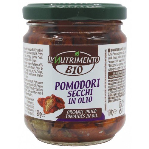 IL Nutrimento Organic Dried Tomatoes in Oil 190g 